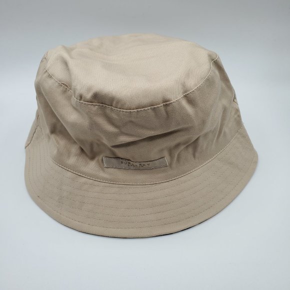 Burberry London Check reversible Bucket Hat (Beige) (UNISEX) main image 7